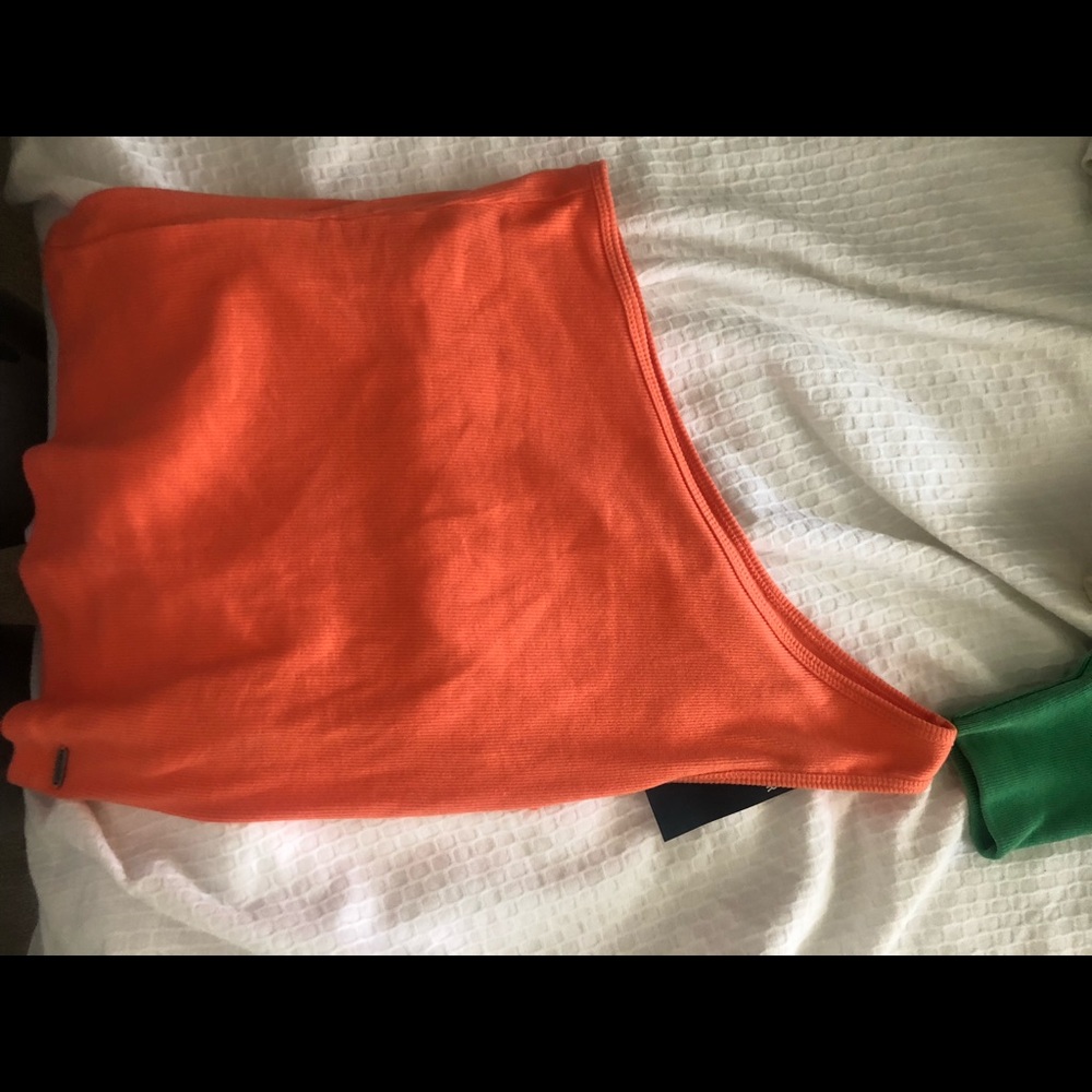 One shoulder tank top